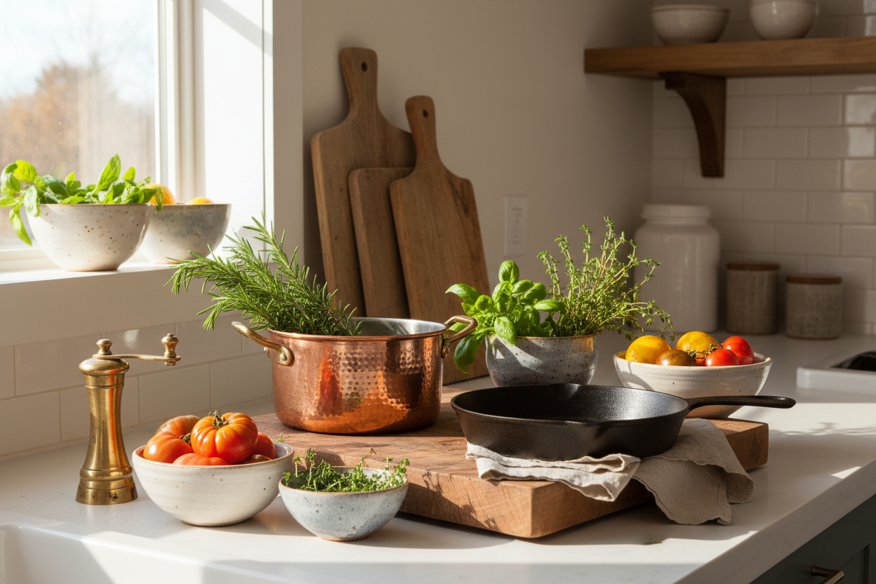Styled Kitchen Hero